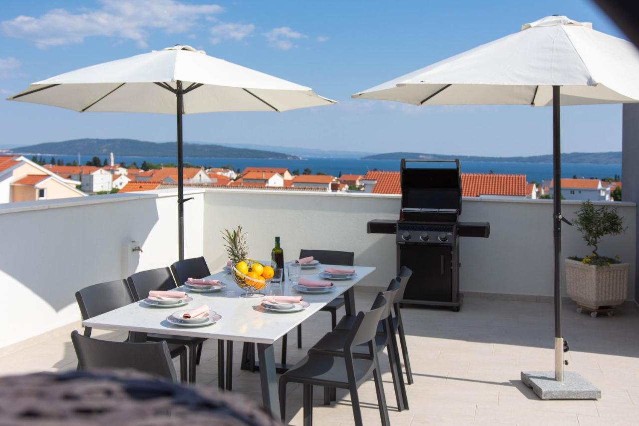 Apartmán Luxury Danica With A Private Rooftop Pool Kastela